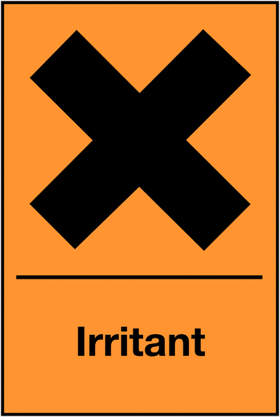 Hazard Storage Sign — Irritant - Safetyshop