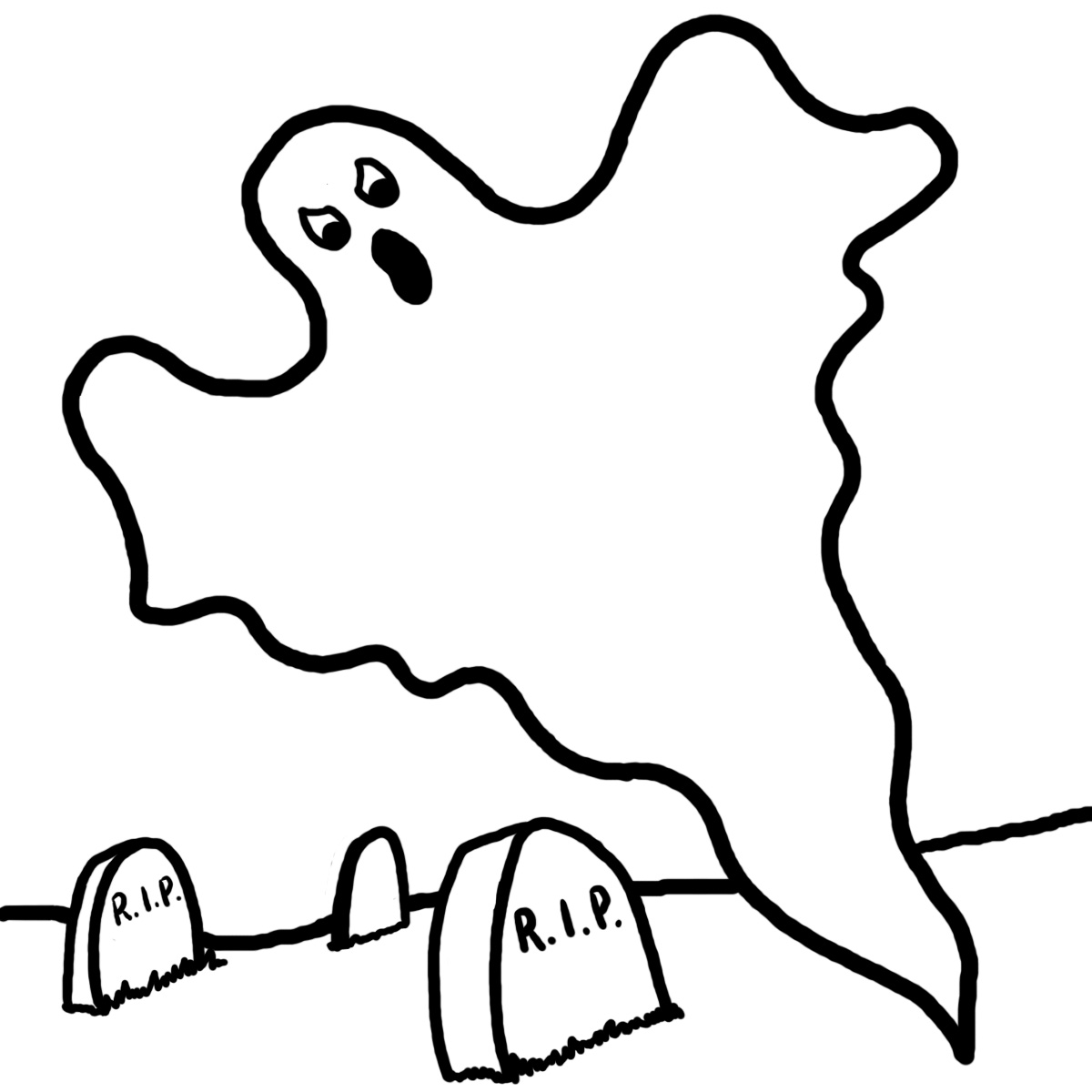 Printable Ghost Faces