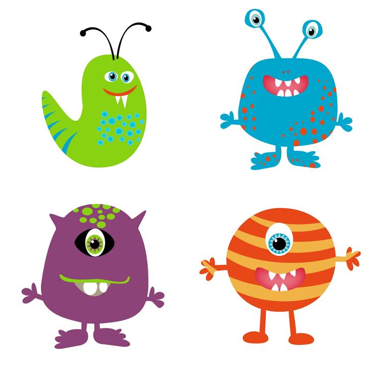 Monster Clip Art For Kids - Free Clipart Images