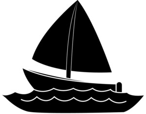 Sailboat Clipart Silhouette - Free Clipart Images