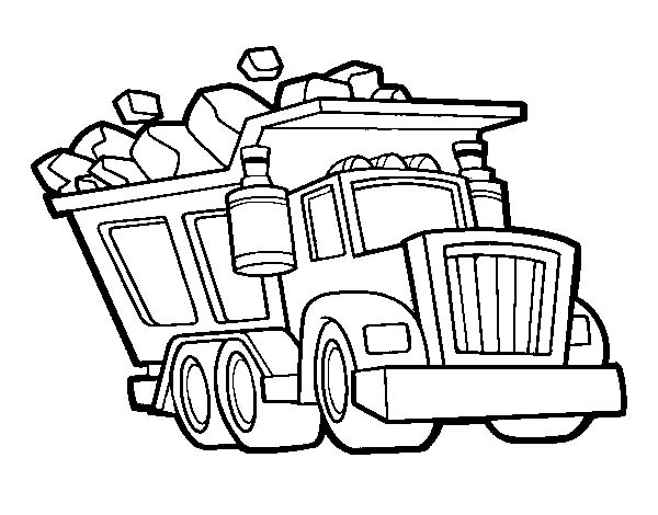 1000+ images about Trucks Coloring Pages