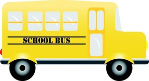 Clipart yellow school bus