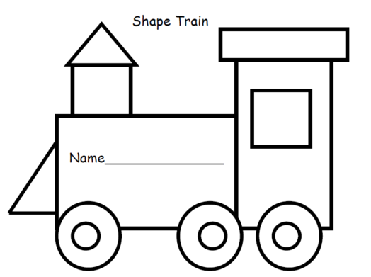 Train Printable Templates Free