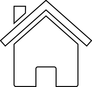 House clip art black and white