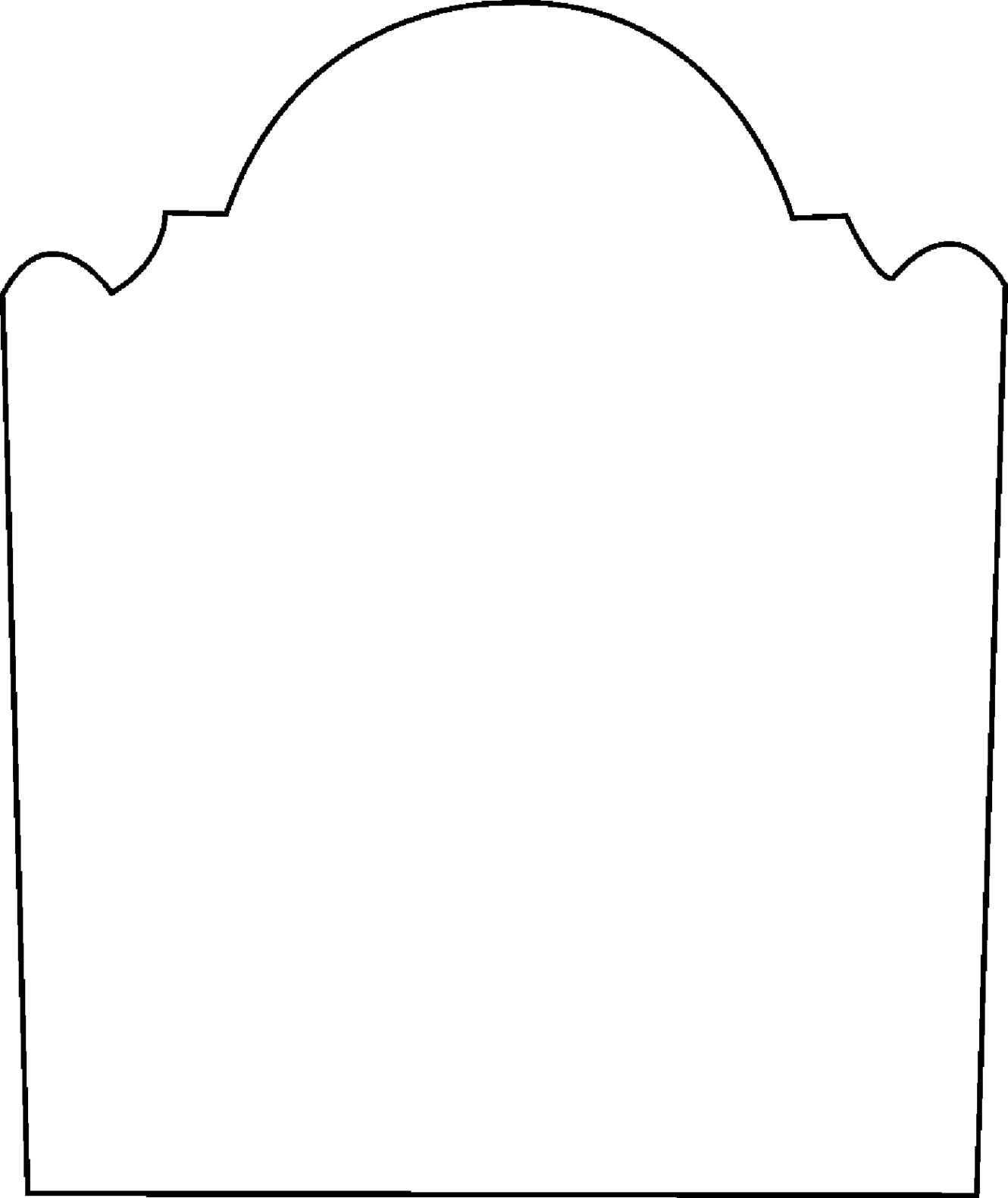Tombstone Coloring Printable Clipart - Free to use Clip Art Resource