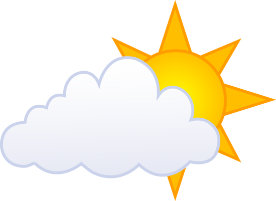 Sunshine And Clouds Clipart