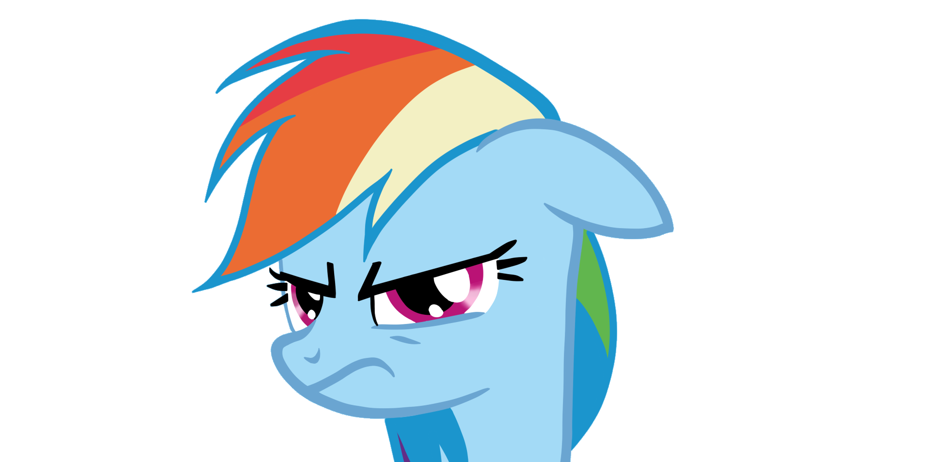 Mlp Angry Eyes - ClipArt Best