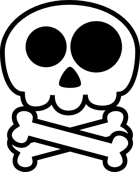 Skull clipart transparent