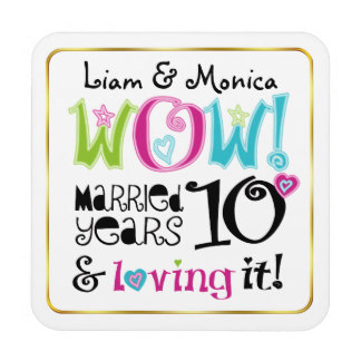 Funny 10th Wedding Anniversary Gifts on Zazzle