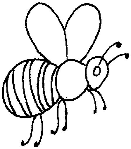 Fashion For > Bumble Bee Coloring Pages