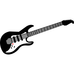 Electric Guitar clip art - vector clip art online, royalty f ...