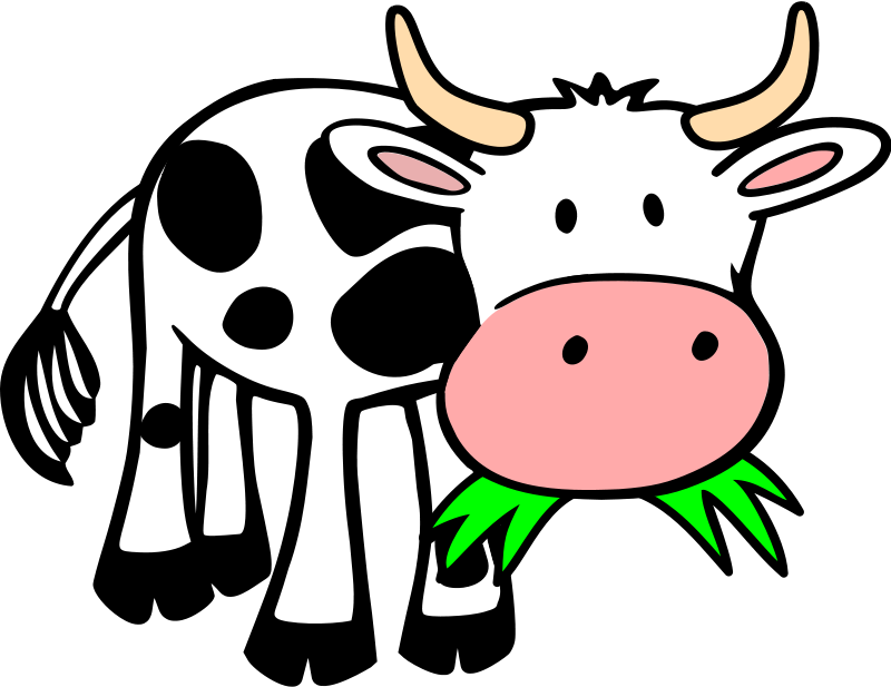 Cow farm clipart