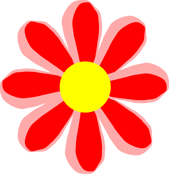 Small cartoon flower