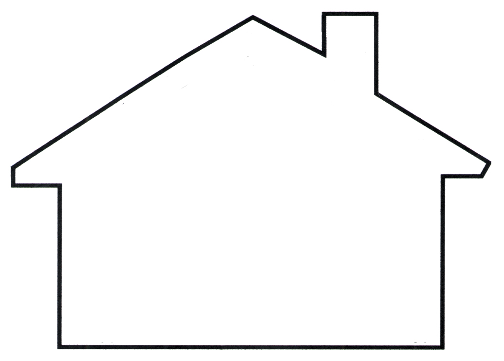 House Outline Template Amazing Ideas 9 On House Simple Home Design ...