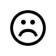 Frowny Face Symbol