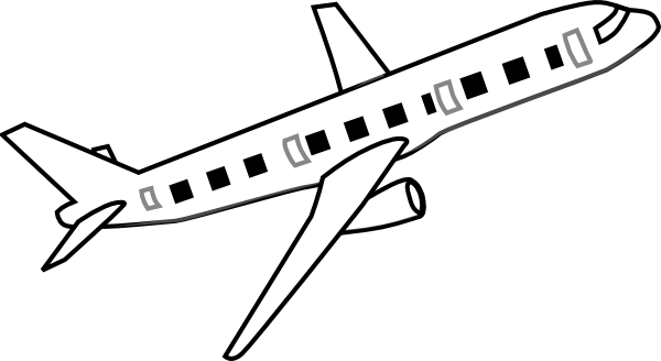 An aeroplane clipart