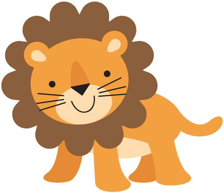 Baby cute lion clip art - Animals clip art - DownloadClipart.org
