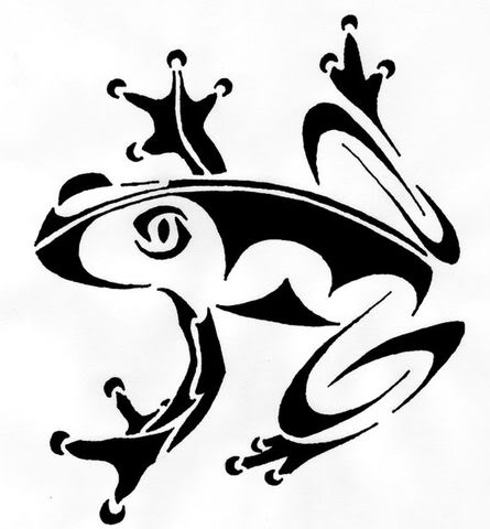 Tribal Tattoo: Frog Tattoos