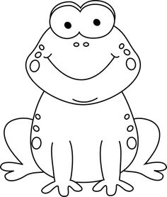 Frog Clipart Black And Whiteassesprorj