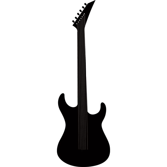 Guitar Silhouette Vector