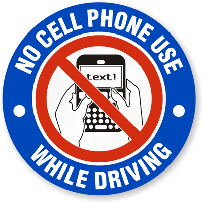 Printable No Cell Phone Sign