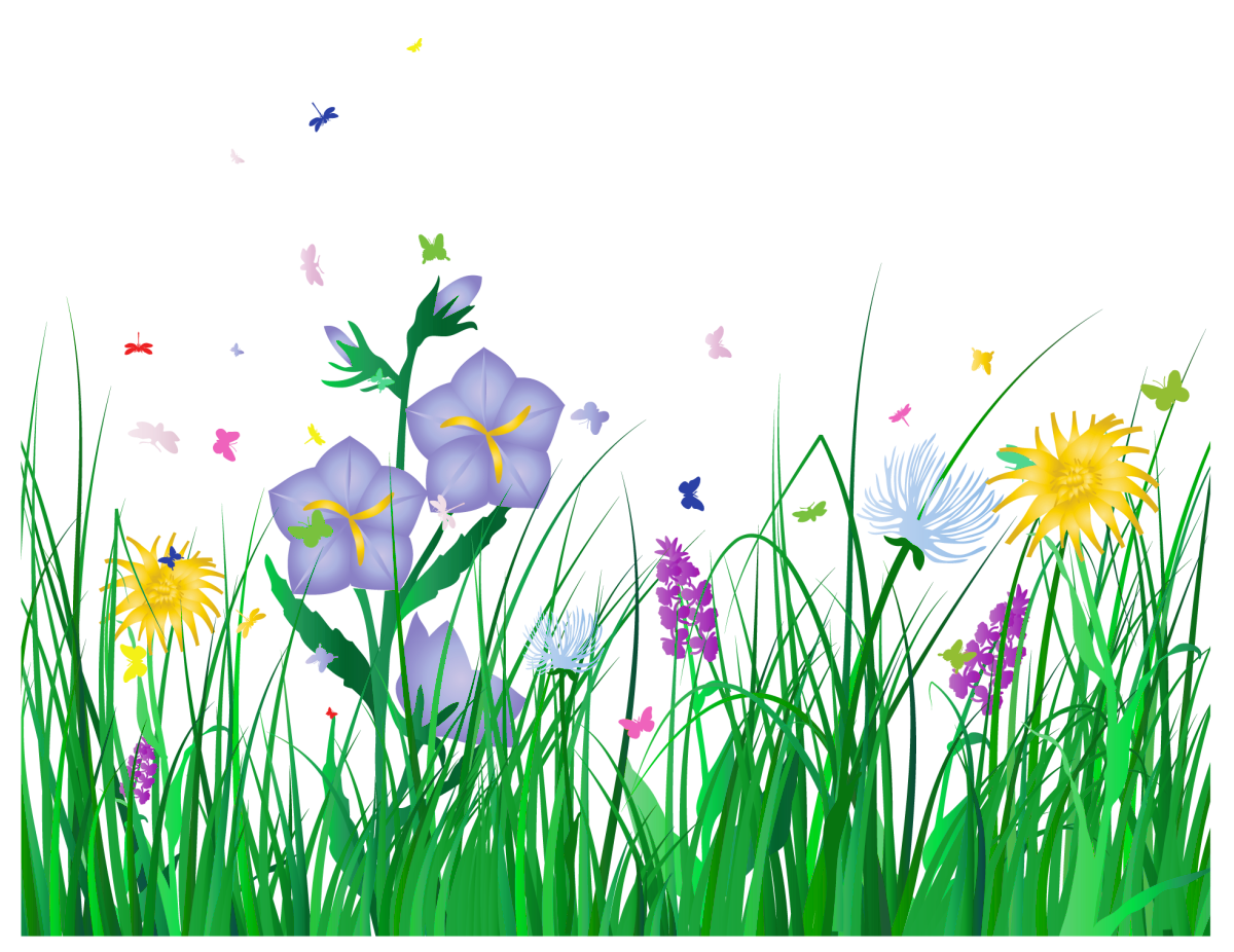 Flower Background Clipart Clipart Best