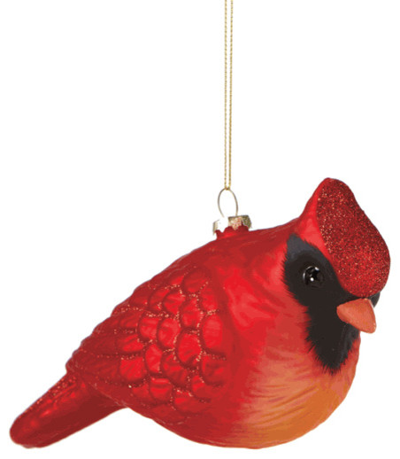 Christmas Tree Decorations Glass Birds | Holliday Decorations