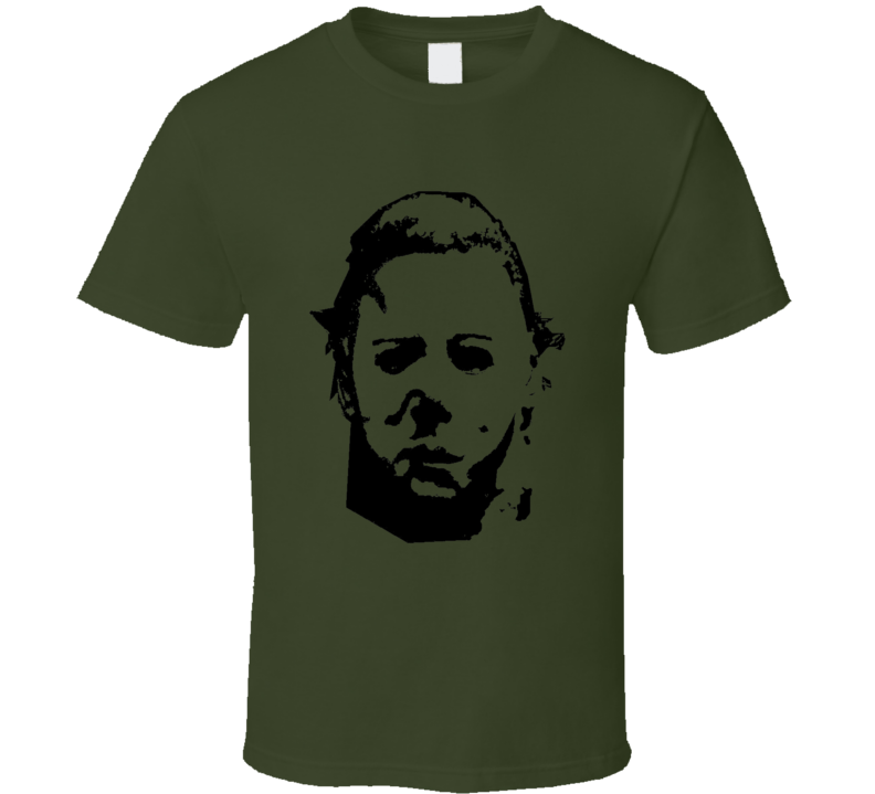 Michael Myers silhouette t shirt Halloween movie psycho killer ...