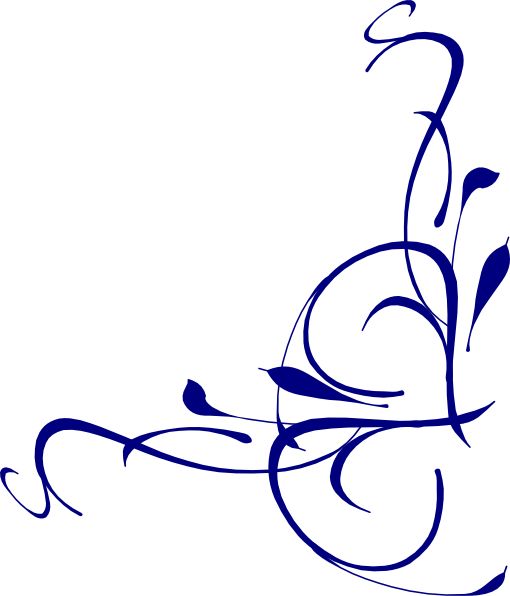 Royal blue wedding clipart