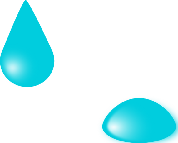 Raindrops Clipart Bluish Green Clipart - Free to use Clip Art Resource
