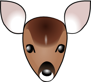 Reindeer Head Template. deer heads deer and tutorials on pinterest ...