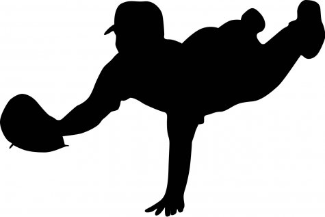 Baseball player silhouette clipart head
