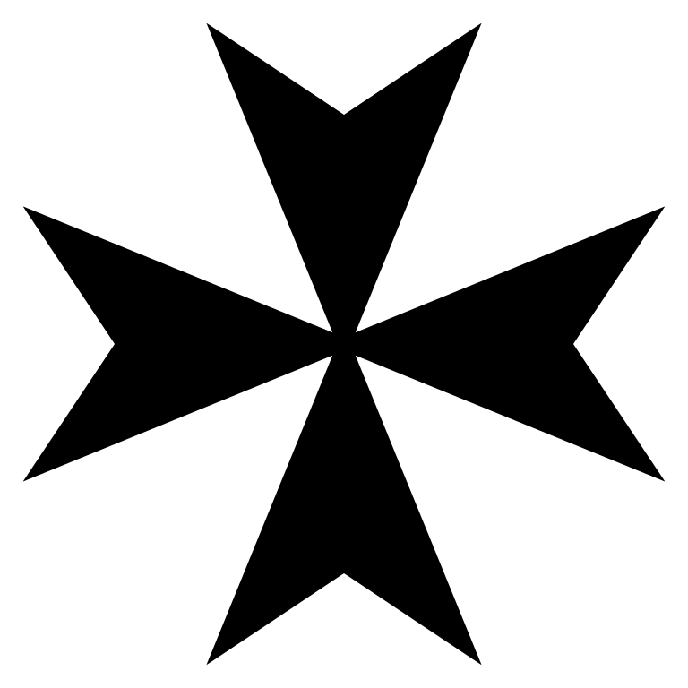 File:Maltese-Cross-Heraldry.svg