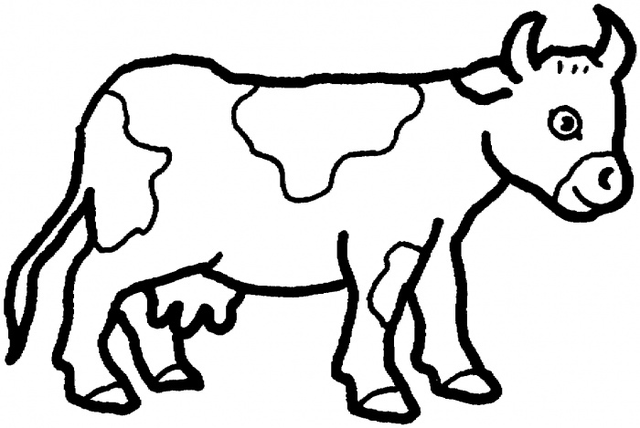 Cows coloring pages | Super Coloring