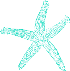 Blue Starfish Clipart