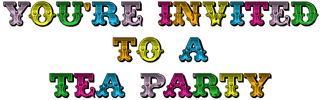 Tea party clip art