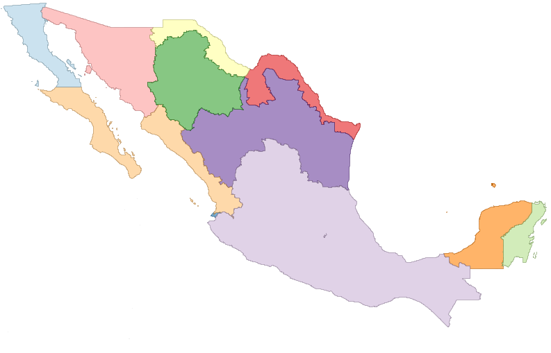 TZ timezones maps