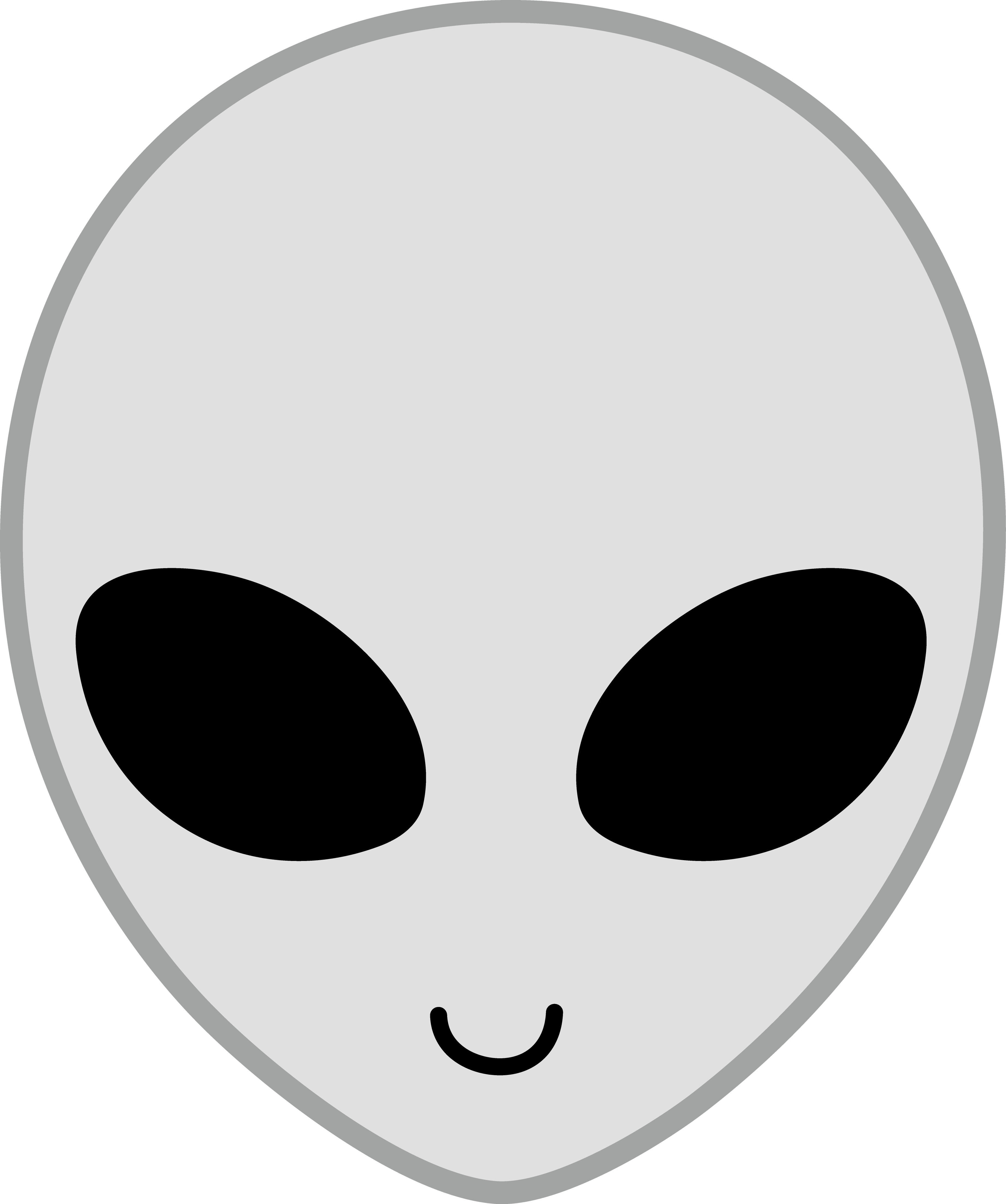 Alien Face Vector - ClipArt Best