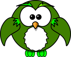 Green Owl Clip art - Animal - Download vector clip art online