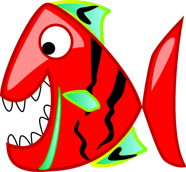 Red Fish Clip Art - vector clip art online, royalty ...