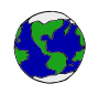 Earth Stencil for Classroom / Therapy Use - Great Earth Clipart