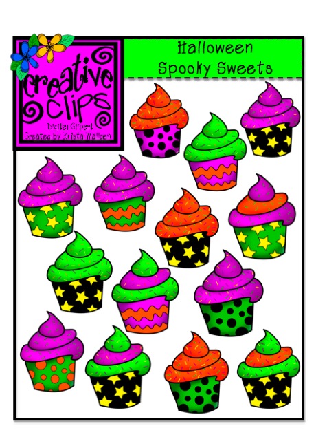 free halloween cupcake clipart - photo #32