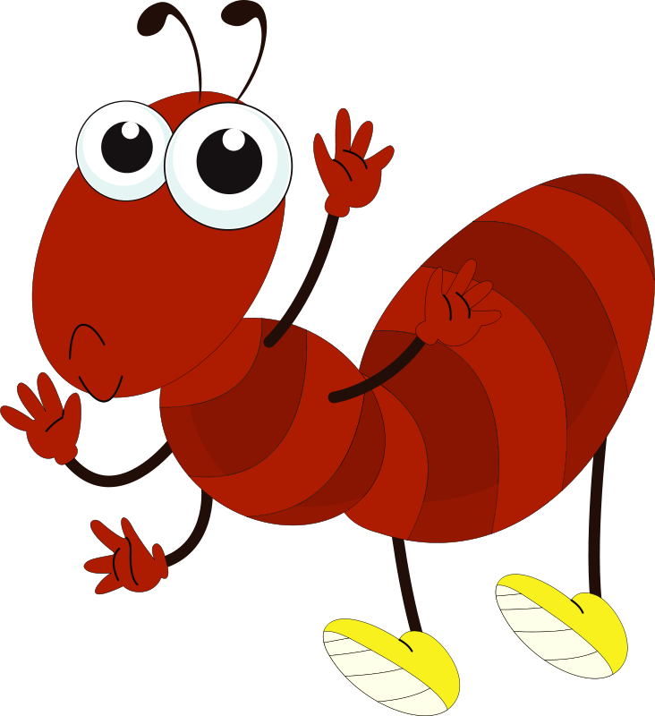 Clipart - Cartoon Ant Art