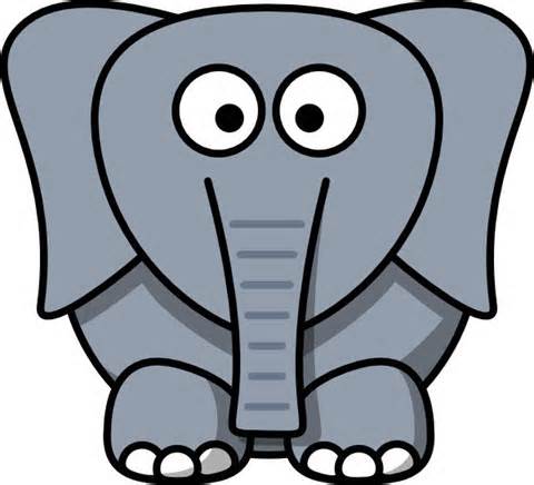 Top elephant clip art images and pictures download free 2 image #1650