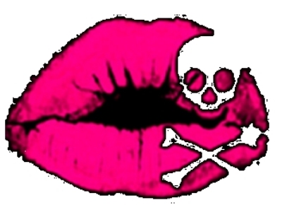 Pink Glitter Lips Clipart