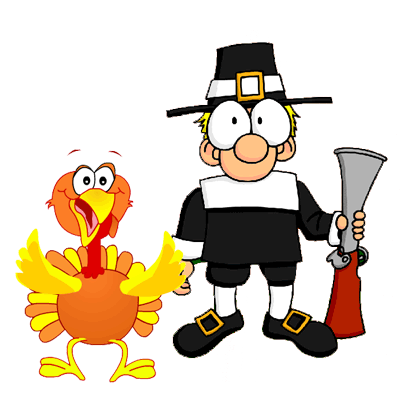 Cute turkey day clipart