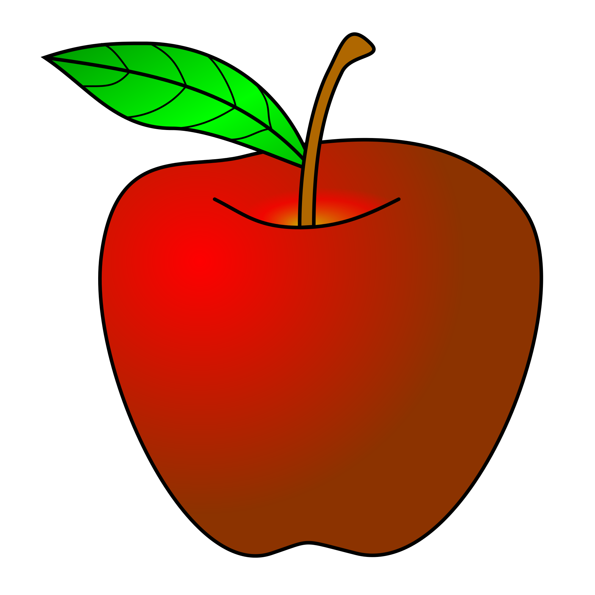 File:Red apple.svg