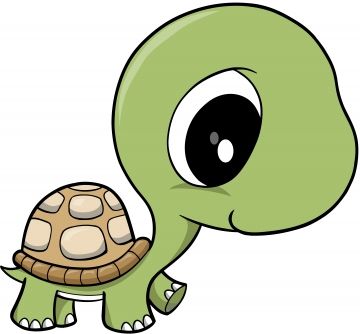 Clipart cartoon turtle