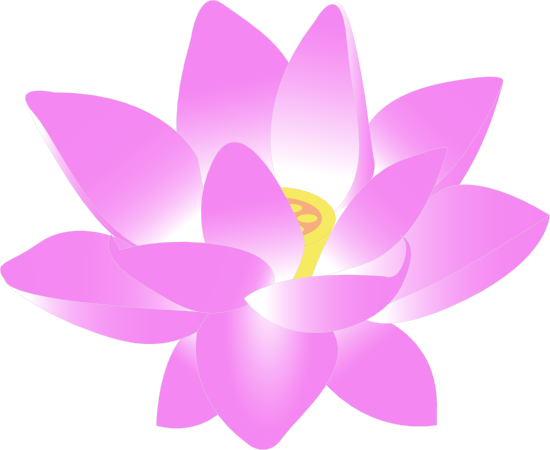 Clipart of lotus flower