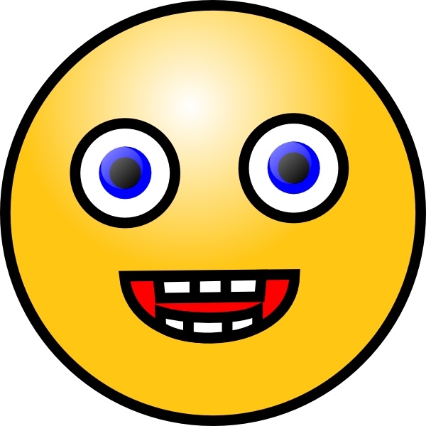 Smiley Face clip art Free vector in Open office drawing svg ( .svg ...